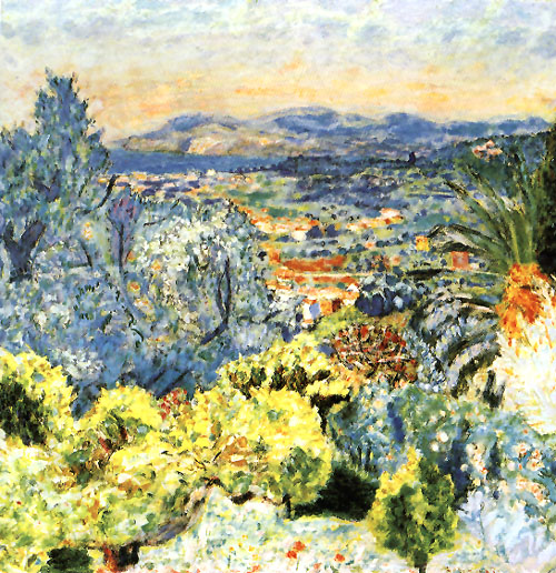 The Cote d'Azur 1923 - Pierre Bonnard reproduction oil painting