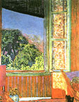 The Open Window 1921 - Pierre Bonnard reproduction oil painting