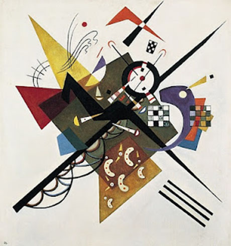 On White II 1923 - Wassily Kandinsky reproduction oil painting