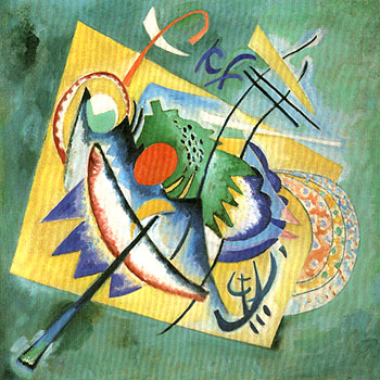 Red Oval 1920 - Wassily Kandinsky reproduction oil painting