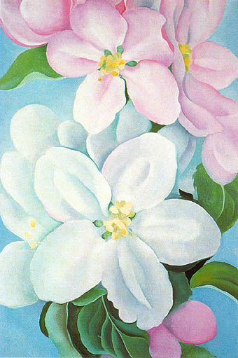 Apple Blossoms 1930 - Georgia O'Keeffe reproduction oil painting