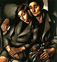 The Refugees 1937 - Tamara de Lempicka reproduction oil painting