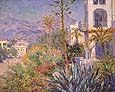 Villas a Bordighera 1888 - Claude Monet reproduction oil painting