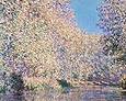Bend in the Epte River - Claude Monet reproduction oil painting