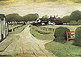 Regent Street Lytham 1922 - L-S-Lowry reproduction oil painting