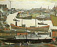 River Wear at Sunderland 1961 - L-S-Lowry