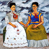 The Two Fridas 1939 - Frida Kahlo reproduction oil painting