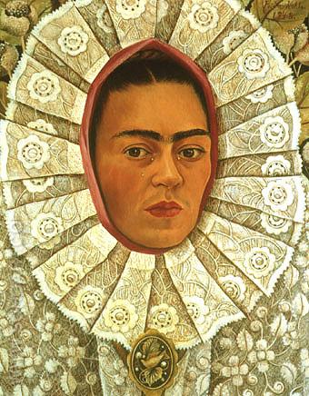 Self Portrait 1948 - Frida Kahlo reproduction oil painting