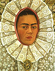 Self Portrait 1948 - Frida Kahlo reproduction oil painting