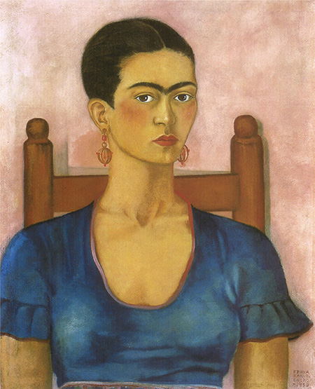 Frida Kahlo Self Portrait 1930 - Frida Kahlo reproduction oil painting