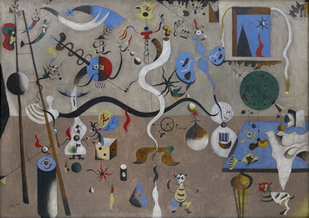 Harlequin's Carnival 1924 - Joan Miro reproduction oil painting