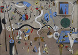 Harlequin's Carnival 1924 - Joan Miro reproduction oil painting