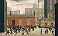 Coming out of School 1927 - L-S-Lowry