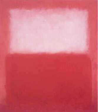 White over Red - Mark Rothko reproduction oil painting