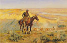 The Wagon Boss - Charles M Russell reproduction oil painting