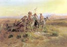 The Scouts - Charles M Russell reproduction oil painting