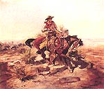 Riding Line - Charles M Russell