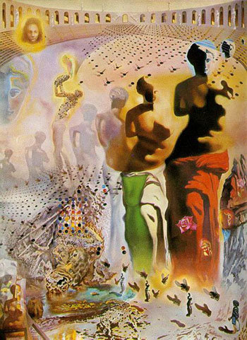 Hallucinogenic Torreador - Salvador Dali reproduction oil painting