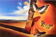 Paysage aux Papillons - Salvador Dali reproduction oil painting