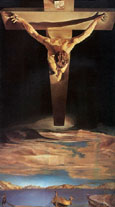 Christ, St John of the Cross 1951 - Salvador Dali