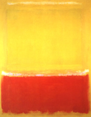 White, Yellow Red on Yellow 1953 - Mark Rothko reproduction oil painting