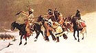 Return of the Blackfoot War Party - Frederic Remington