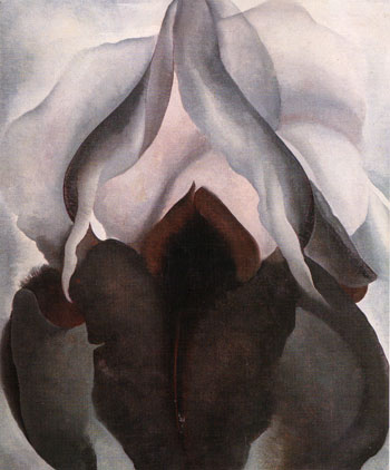 Black Iris - Georgia O'Keeffe reproduction oil painting