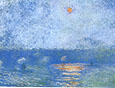 Waterloo Bridge, Sun in the Fog 1902 - Claude Monet reproduction oil painting