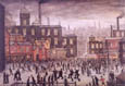Our Town - L-S-Lowry reproduction oil painting
