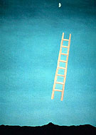 Ladder to the Moon 1958 - Georgia O'Keeffe