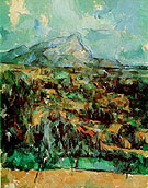 Mont Sainte-Victoire 1900 1 - Paul Cezanne reproduction oil painting