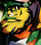 Tiger - Franz Marc reproduction oil painting