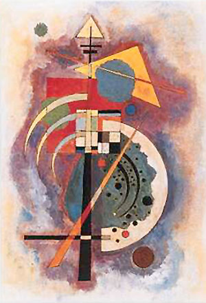Hommage a' Grohmann - Wassily Kandinsky reproduction oil painting