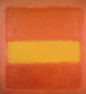 Yellow Band 1956 - Mark Rothko reproduction oil painting