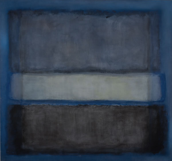 No 27 Light Band White Band 1954 - Mark Rothko reproduction oil painting