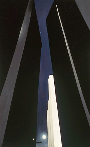 City Night 1926 - Georgia O'Keeffe reproduction oil painting
