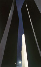 City Night 1926 - Georgia O'Keeffe reproduction oil painting