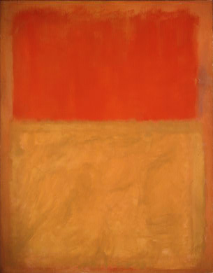 Orange and Tan 1954 - Mark Rothko reproduction oil painting