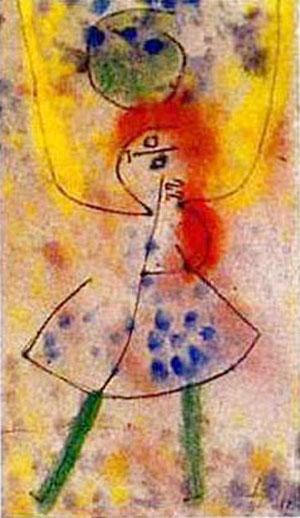 Mit Grunen Stumpfen 1939 - Paul Klee reproduction oil painting