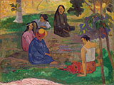 Les Parau Parau 1891 - Paul Gauguin