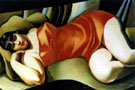 Tunique Rose - Tamara de Lempicka reproduction oil painting