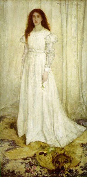 Symphony in White, No. 1 - James McNeill Whistler reproduction oil painting