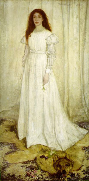 Symphony in White, No. 1 - James McNeill Whistler reproduction oil painting