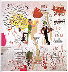 Riddle Me This Batman - Jean-Michel-Basquiat reproduction oil painting