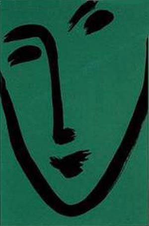Green Mask 1951 - Henri Matisse reproduction oil painting
