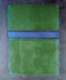 Rothko - Untitled 582 Green over Blue - Mark Rothko reproduction oil painting