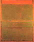 No 14 No 9 Red Over Three Browns - Mark Rothko reproduction oil painting