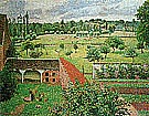 View from my Window Eragny - Camille Pissarro reproduction oil painting