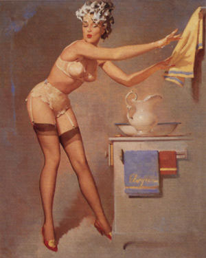 Eyecatcher 1965 - Pin Ups reproduction oil painting