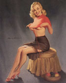 They Tell Me I'm a Standout 1959 - Pin Ups reproduction oil painting